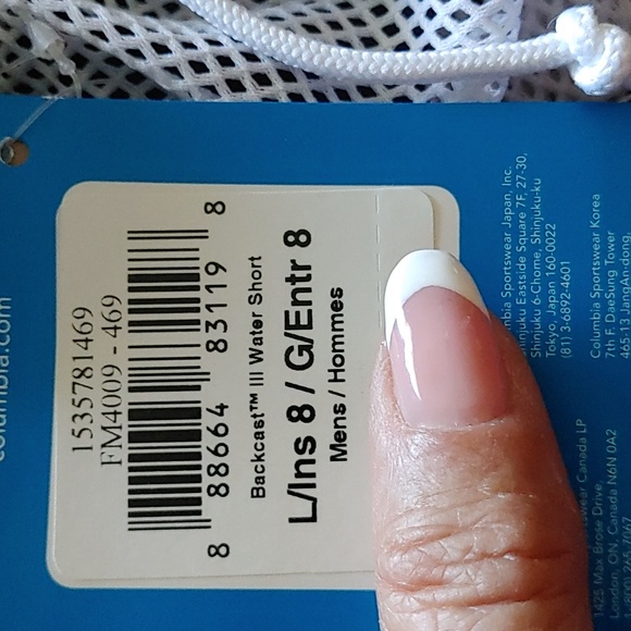 Columbia men black cast water shorts size large - Picture 8 of 9